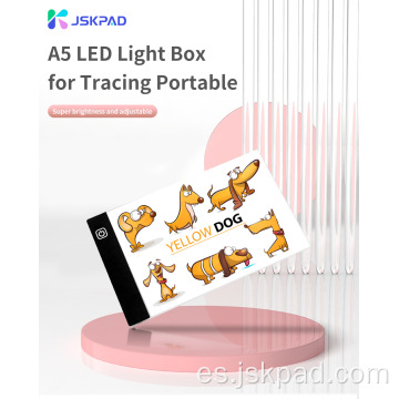 JSKPAD A5 LED Caja de rastreo pequeño estilo pequeño